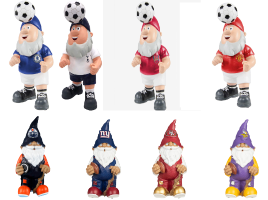FoCo Header Ball (GN8##HEAD***) & Team Gnomes (GN##08TM**) & EAN List
