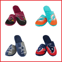 TEAM Logo Staycation Slippers